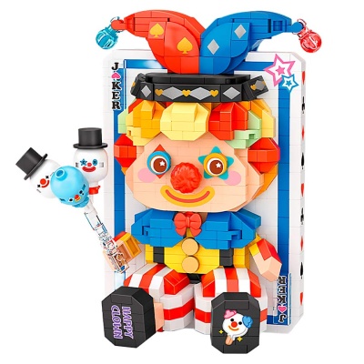 Конструктор 2 в 1 Клоун 1160 деталей Loz 8140_MK 1